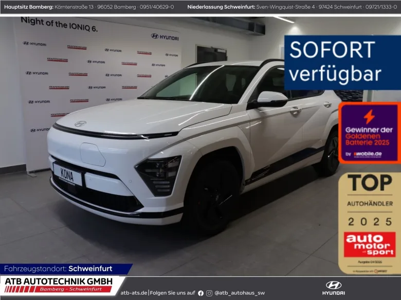 HYUNDAI KONA Elektro Trend MY26 49kWh 135 PS Navi LED AC Vorschau Bild