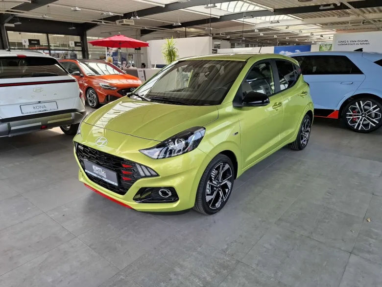 HYUNDAI i10  FL (MY25) 1.0 T-GDI (90 PS) 5-MT 2WD N Line Vorschau Bild