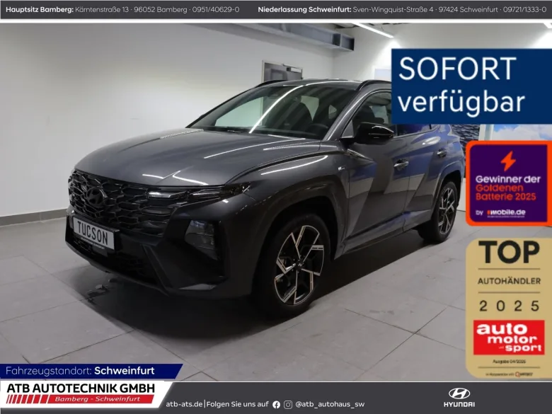 HYUNDAI Tucson  MY26 N-Line 1.6 T-GDI 150PS 7-DCT 2WD Nav Vorschau Bild