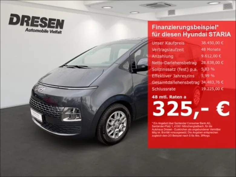 HYUNDAI Staria  Trend (MJ23) 2.2 CRDi Automatik+Navi+LED Vorschau Bild
