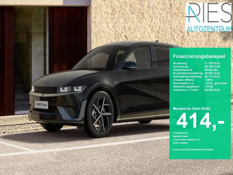 HYUNDAI IONIQ 5  84 kWh 360*HUD*KlimaA*LED*Navi*SHZ*4xSHZ Vorschau Bild