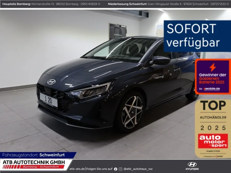 HYUNDAI i20  MY25 1.0 T-GDI 100 PS 7-DCT 2WD Prime Vorschau Bild