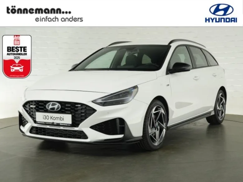 HYUNDAI i30 cw FACELIFT T-GDI N-LINE 48V DCT+VOLL LED+NAV Vorschau Bild