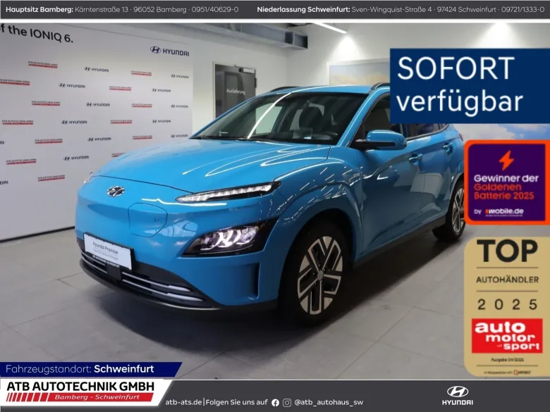 HYUNDAI KONA Elektro Trend 39,2 kWh 2WD SOH 97,9 % Assis Vorschau Bild
