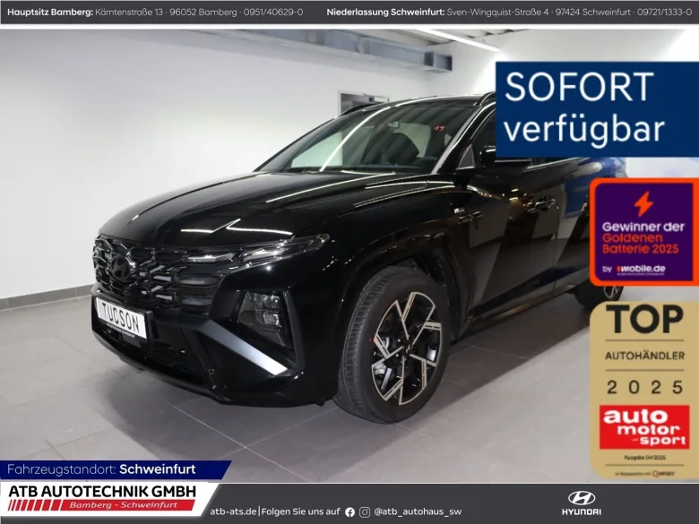 HYUNDAI Tucson  MY26 N-Line 1.6 T-GDI 150PS 7-DCT 2WD Nav Vorschau Bild