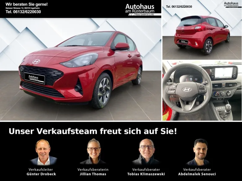 HYUNDAI i10  Trend (MY25) 1.0 Navi Apple CarPlay Android  Vorschau Bild