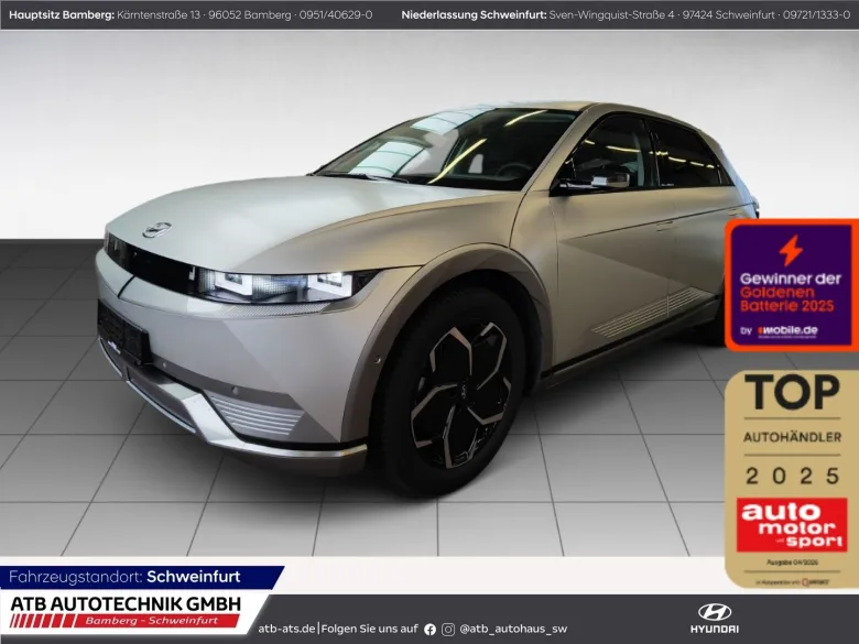 HYUNDAI IONIQ 5 77,4 kWh UNIQ 99,2% SOH HUD El. Fondsitz Vorschau Bild