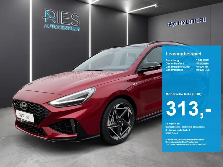 HYUNDAI i30  cw 1.5 T-GDI N Line N-Line*KlimaA*LED*Navi Vorschau Bild