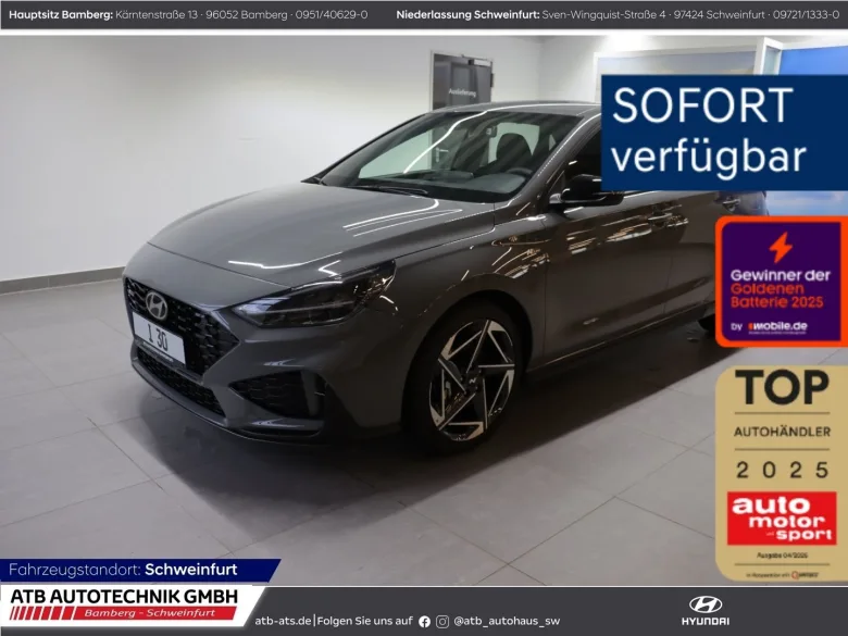 HYUNDAI i30  N Line 5-Türer MY25 1.5 T-GDI 140 PS 48V 7-D Vorschau Bild