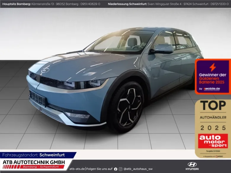 HYUNDAI IONIQ 5 77,4 kWh DYNAMIQ 99,2% SOH Navi LED ACC Vorschau Bild