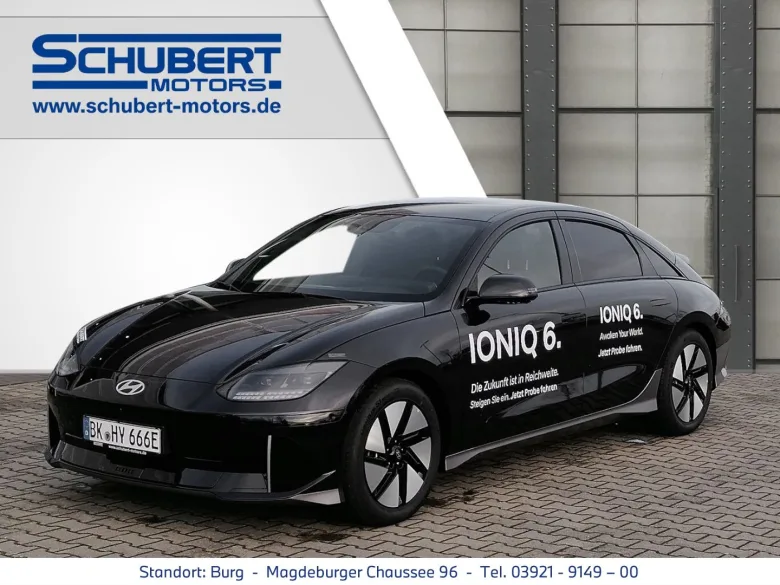HYUNDAI IONIQ 6 TECHNIQ Elektro LED NAVI KAMERA 4xSHZ Vorschau Bild
