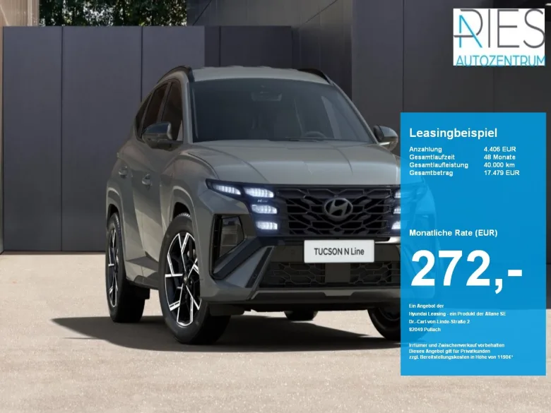 HYUNDAI Tucson  1.6 T-GDI 360*HUD*KlimaA*LED*Navi*SHZ*LM Vorschau Bild