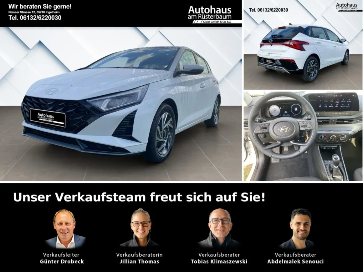 HYUNDAI i20  Trend (MY25) 1.0 Lichtpaket Navi  LED Apple  Vorschau Bild