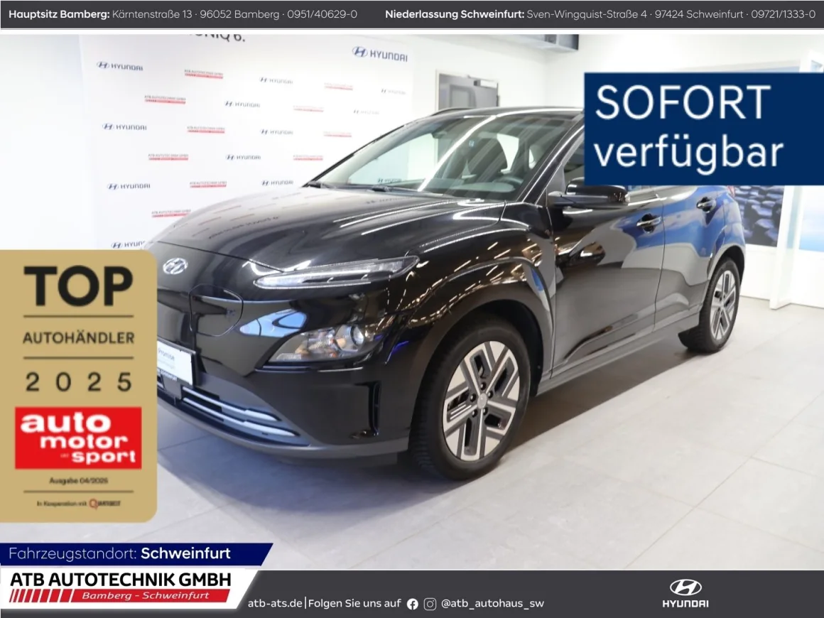 HYUNDAI KONA Elektro  Select 2WD 64 kWh SOH 100% ACC Appl Vorschau Bild