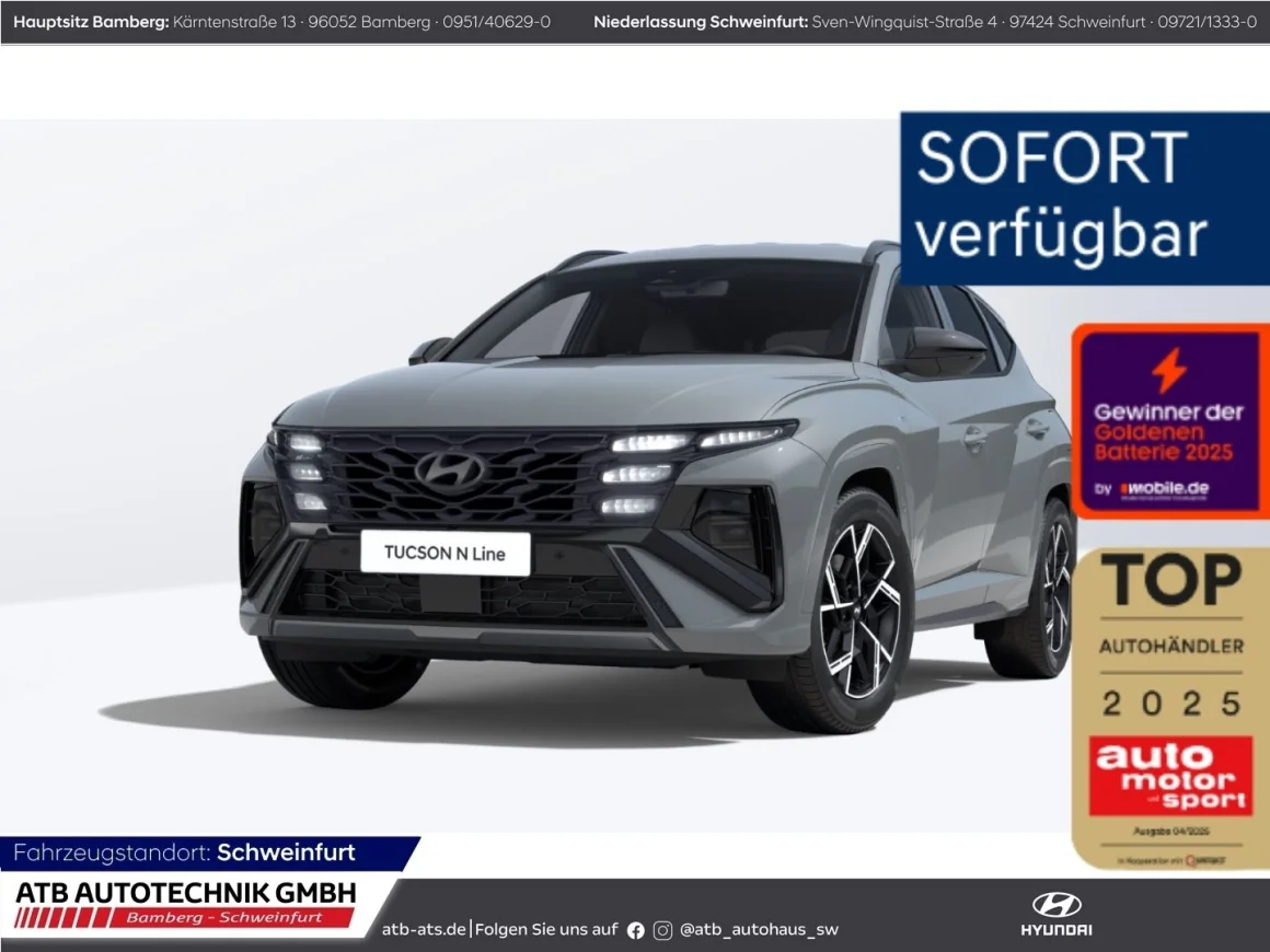 HYUNDAI Tucson N-Line Hybrid 2WD Navi Digitales Cockpit Vorschau Bild