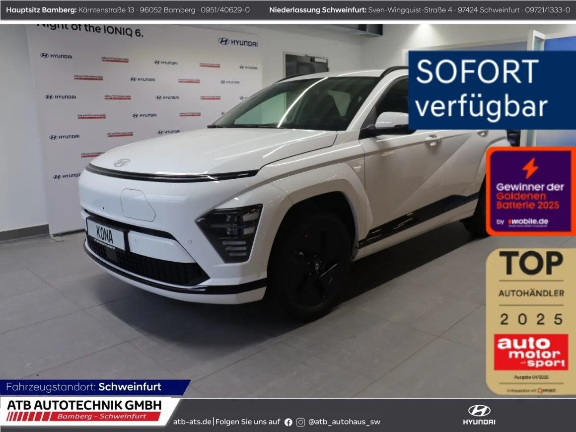 HYUNDAI KONA Elektro MY26 65kWh Trend 204 PS 2WD Assist. Vorschau Bild