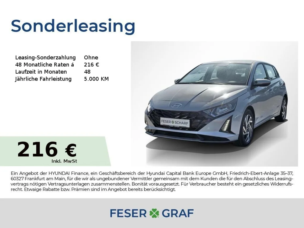 HYUNDAI i20 TREND & KOMFORT DCT NAVI CAM SHZ LHZ CARPLAY Vorschau Bild