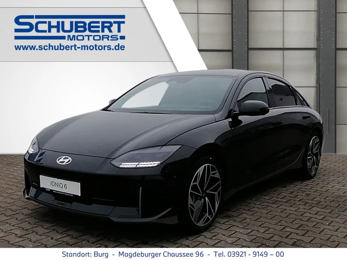 HYUNDAI IONIQ 6 Uniq 77,4kWh LED HuD Standhzg NAVI LEDER Vorschau Bild