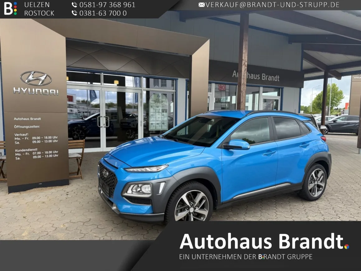 HYUNDAI Kona Style 2WD 1.6 T-GDI EU6d-T Navi Apple CarPl Vorschau Bild