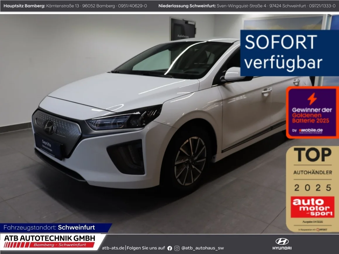 HYUNDAI IONIQ  Style 38,3 kWh 95,9% SOH Navi Soundsystem  Vorschau Bild