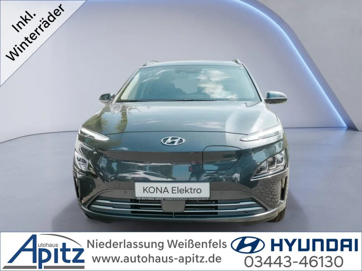 HYUNDAI Kona Trend Elektro 2WD SHZ HGSD NAVI ACC HUD LED Vorschau Bild
