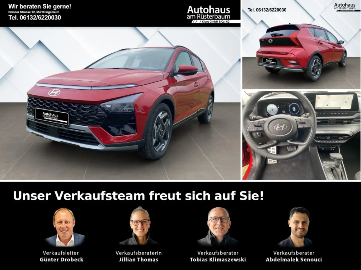 HYUNDAI BAYON  Prime (MY25) 1.0 7DCT Navi Digitales Cockp Vorschau Bild