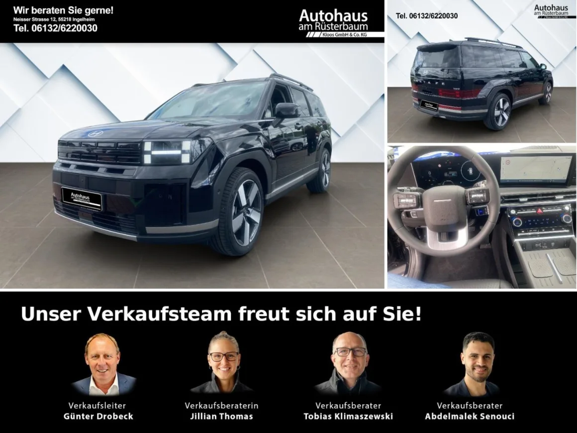HYUNDAI Santa Fe Signature Hybrid 4WD (5- Sitzer) Glas-S Vorschau Bild