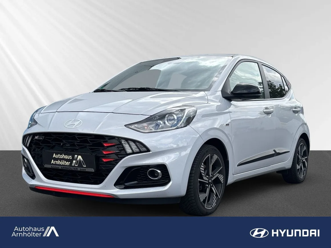 HYUNDAI i10 Hyundai 1.0 Benzin Turbo N Line+PDC+CAM+KLIM Vorschau Bild