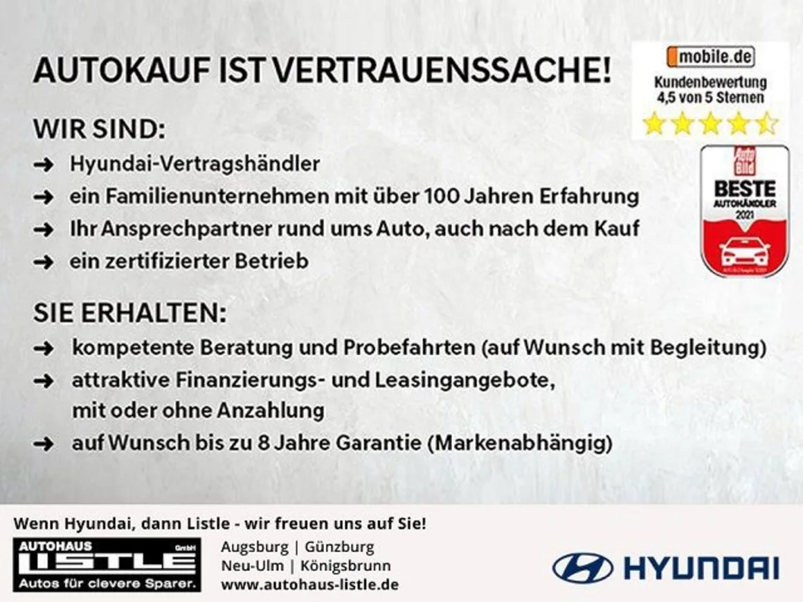 HYUNDAI Kona Select Hybrid Funktionspaket Navi LED ACC A Vorschau Bild