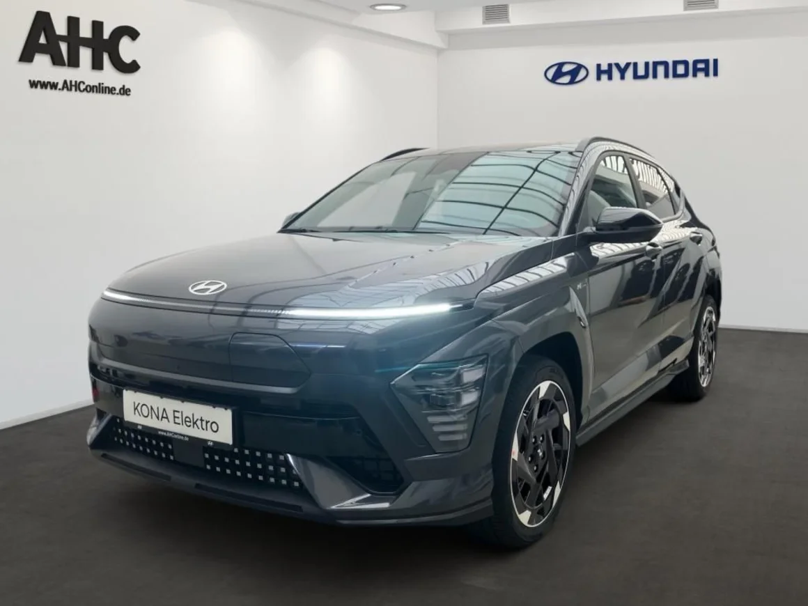 HYUNDAI Kona EV 2WD 65,4kWh N-Line X HUD WPumpe 2xKlima Vorschau Bild