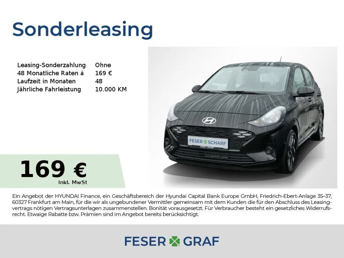 HYUNDAI i10 TREND&KOMFORT-PAKET AT NAVI KAMERA SHZ LHZ Vorschau Bild