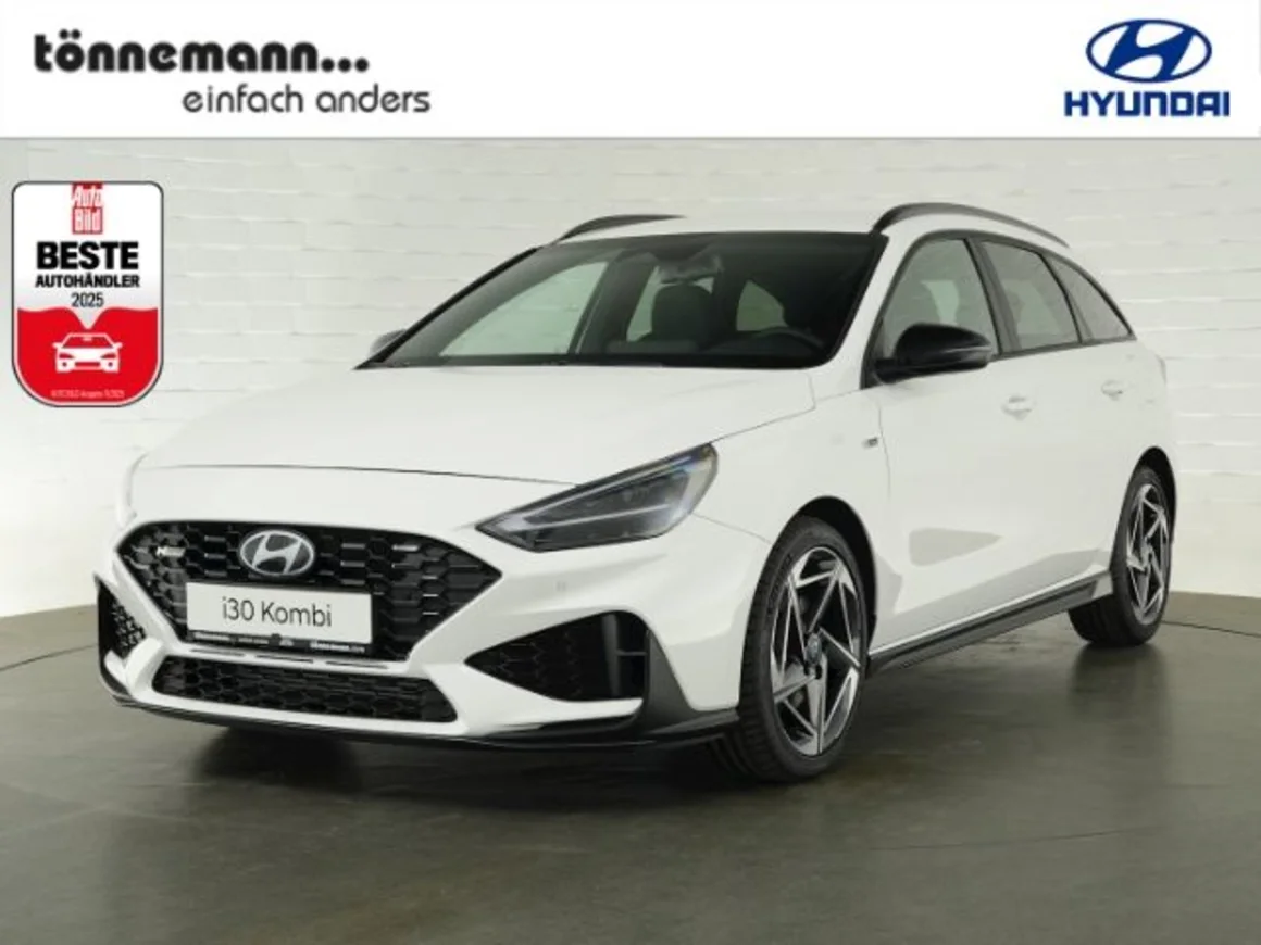 HYUNDAI i30 cw FACELIFT T-GDI N-LINE 48V DCT+VOLL LED+NAV Vorschau Bild