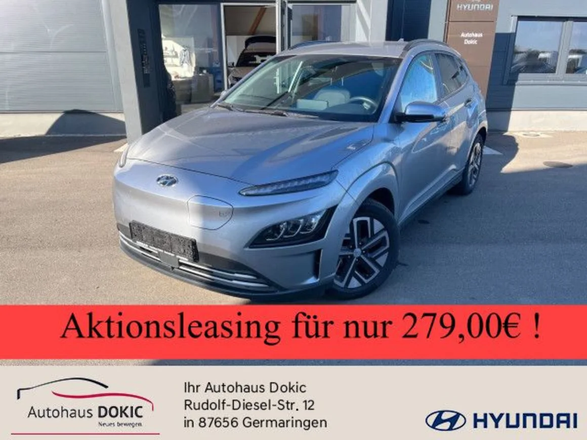 HYUNDAI Kona Elektro 100kW ADVANTAGE 2WD NAVI CAM ISLW S Vorschau Bild