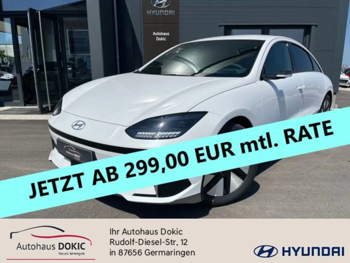 HYUNDAI IONIQ 6 UNIQ Elektro 4WD 325PS 77,4kWh digitale Vorschau Bild
