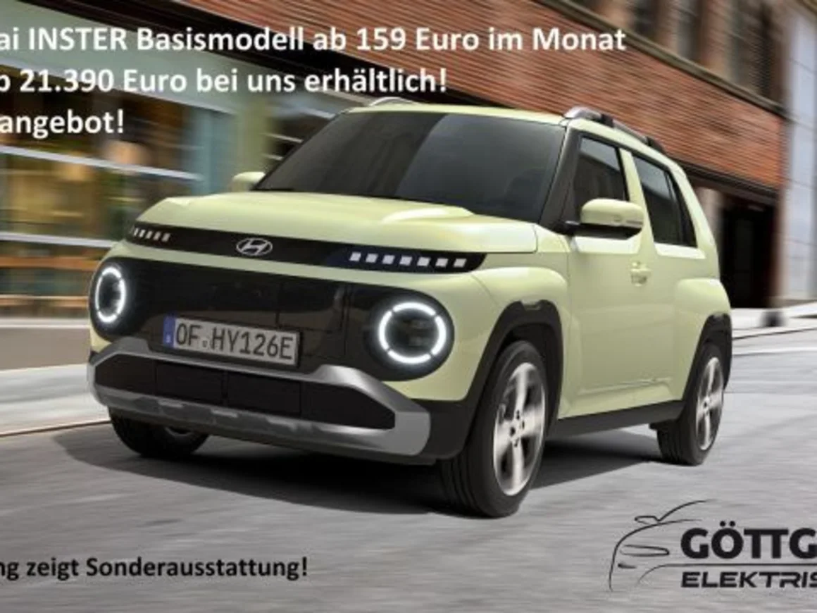 HYUNDAI INSTER 42 kWh BASIS AB 159 EURO IM MONAT Vorschau Bild
