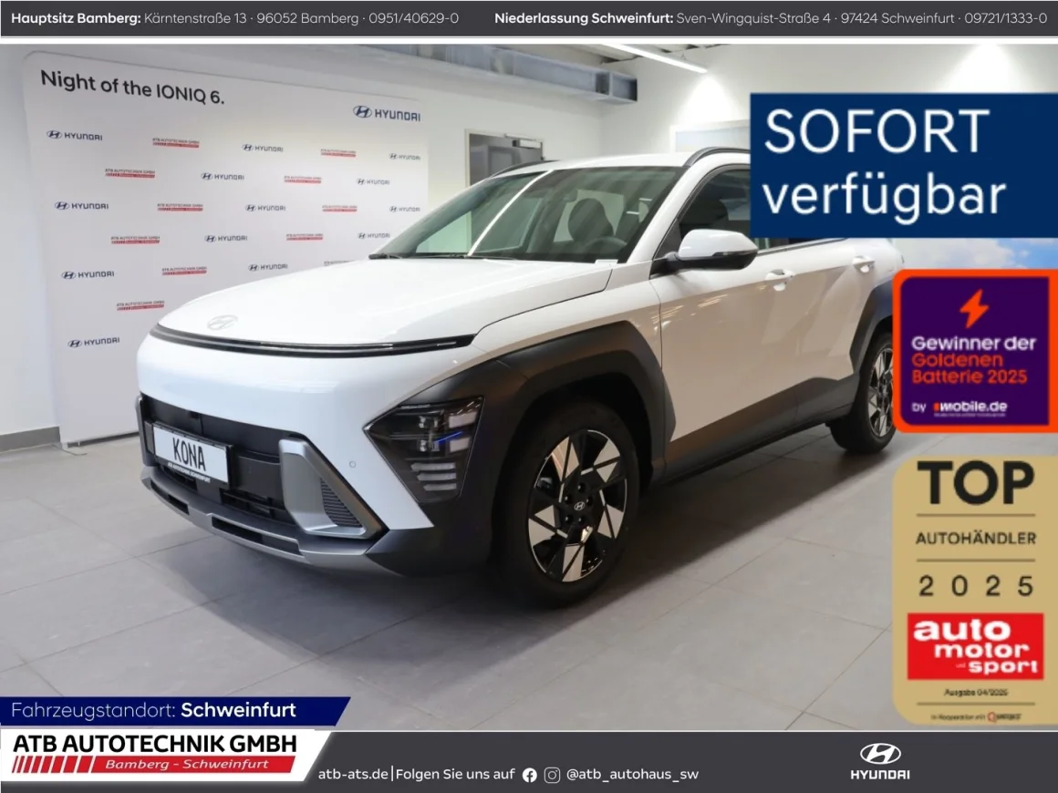 HYUNDAI Kona Prime MY25 1.6 T-GDI (138 PS) 7-DCT 2WD Vorschau Bild