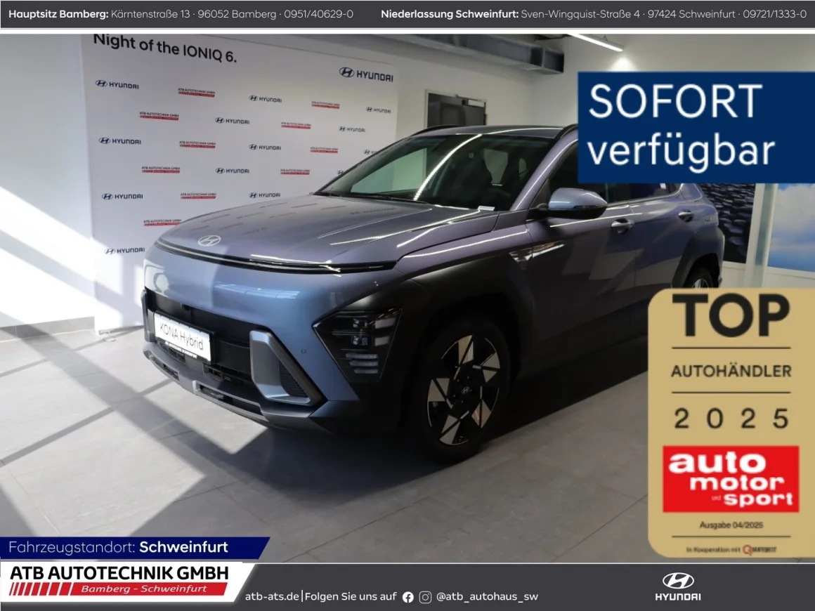 HYUNDAI Kona Hybrid Prime 1.6 T-GDI 2WD Navi 360 Kamera Vorschau Bild