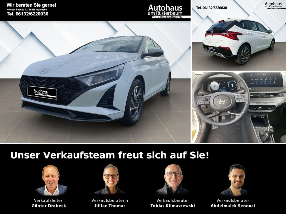HYUNDAI i20  Trend (MY25) 1.0 Licht- u. Komfort-Paket Nav Vorschau Bild