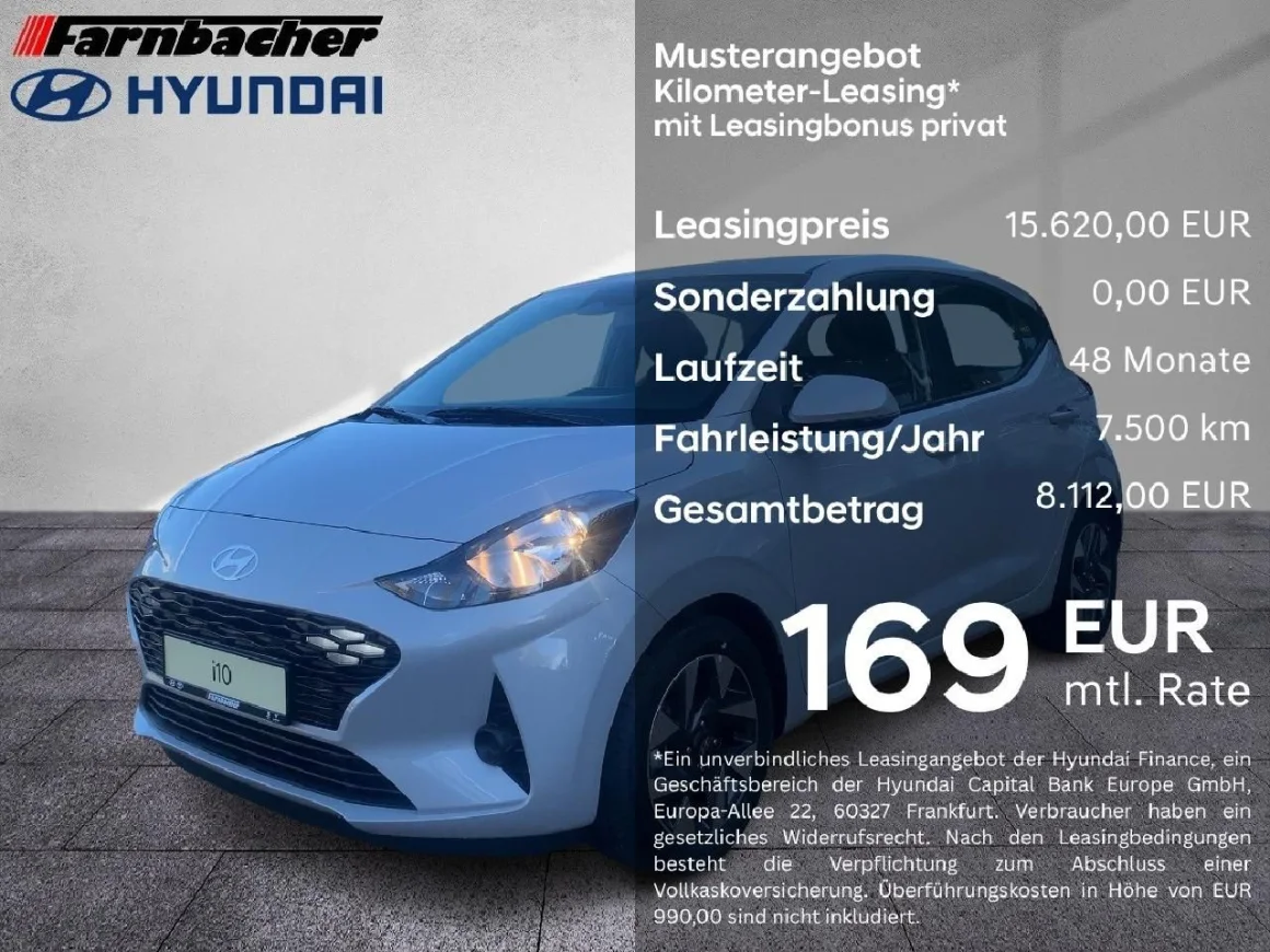 HYUNDAI i10  Trend Vorschau Bild
