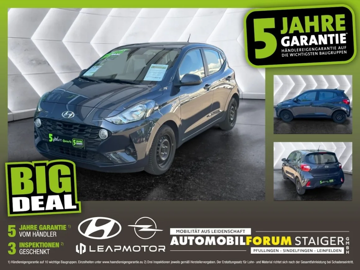 HYUNDAI i10 1.0 Select 5 Jahre Garantie 3 x Inspektionen Vorschau Bild