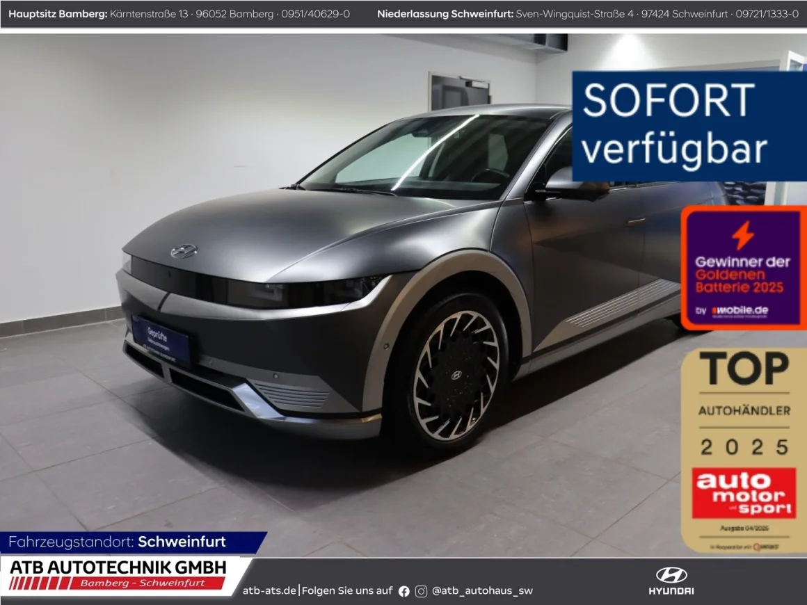 HYUNDAI IONIQ 5  72,6 kWh UNIQ 95,5% SOH AHK-abnehmbar HU Vorschau Bild