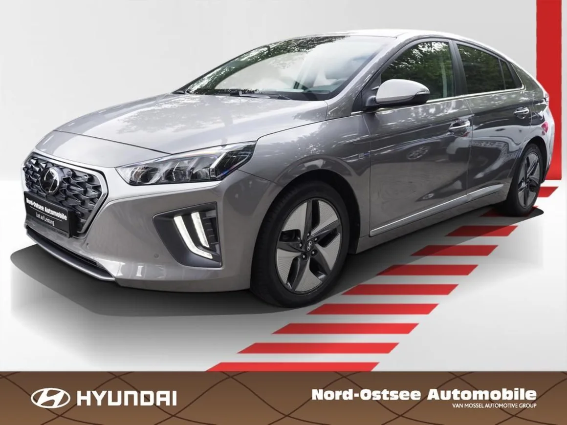 HYUNDAI IONIQ 1,6 GDI NAVI KAMERA SPUR TOTWINKEL SITZH Vorschau Bild