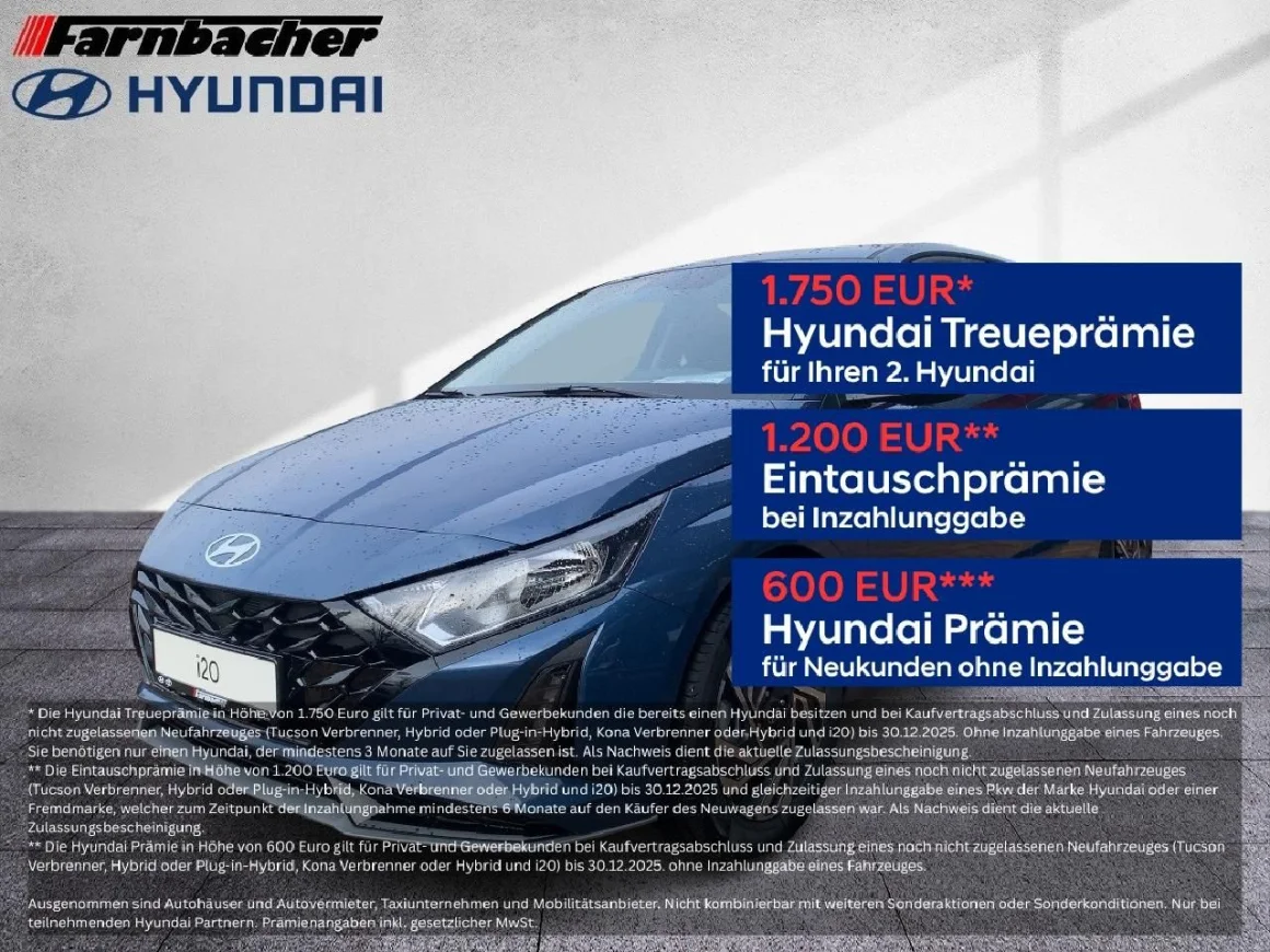 HYUNDAI i20  Trend Komfortpaket Vorschau Bild