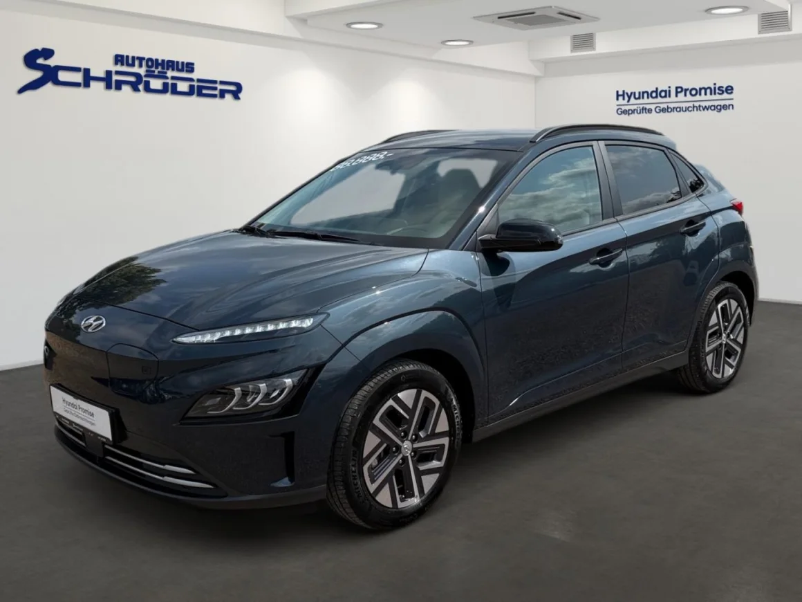 HYUNDAI KONA Elektro 64 kWh (150kW) PRIME Sitzpaket Lede Vorschau Bild