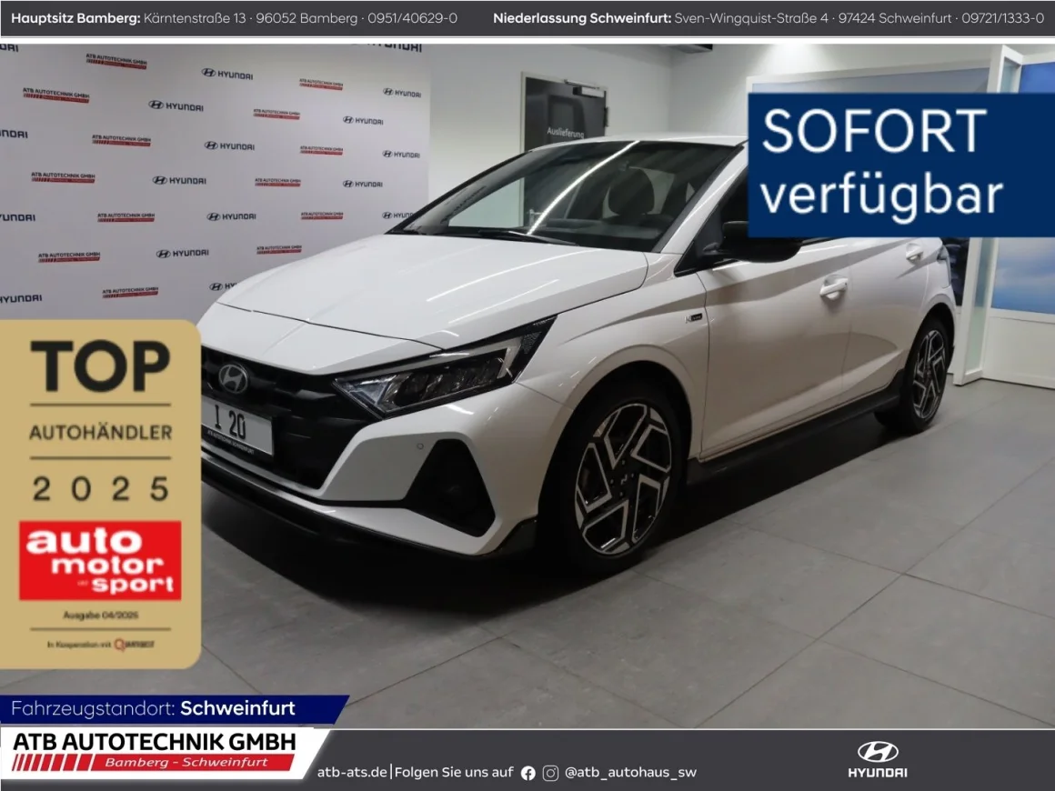 HYUNDAI i20 N Line MY25 1.0 T-GDI 6-MT 2WD Smartpaket Vorschau Bild