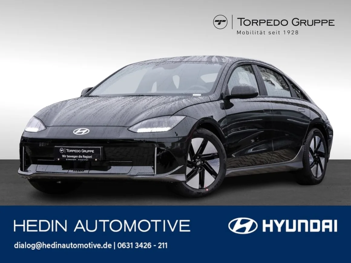 HYUNDAI IONIQ 6 53kWh 2WD LED+NAVI |KEYL|DISTR|KAM|KLIMA Vorschau Bild