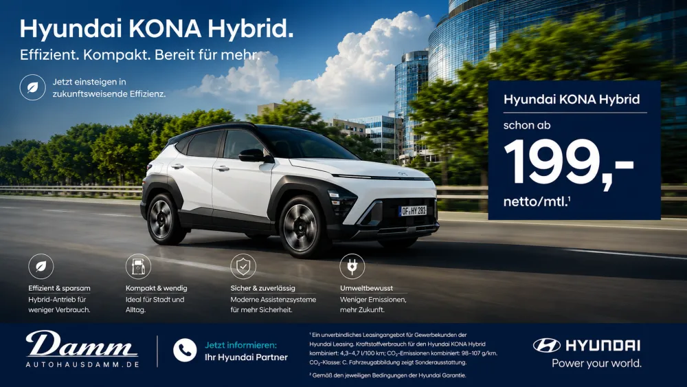 Kona Hybrid Powerleasing