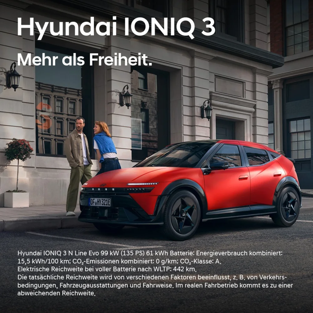 Gewerbeleasing IONIQ 3