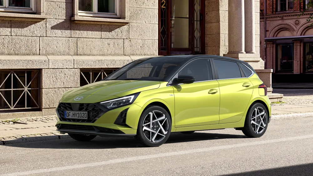 Business-Angebot: Hyundai i20 1.0 T-GDI Select M/T Lucid Lime