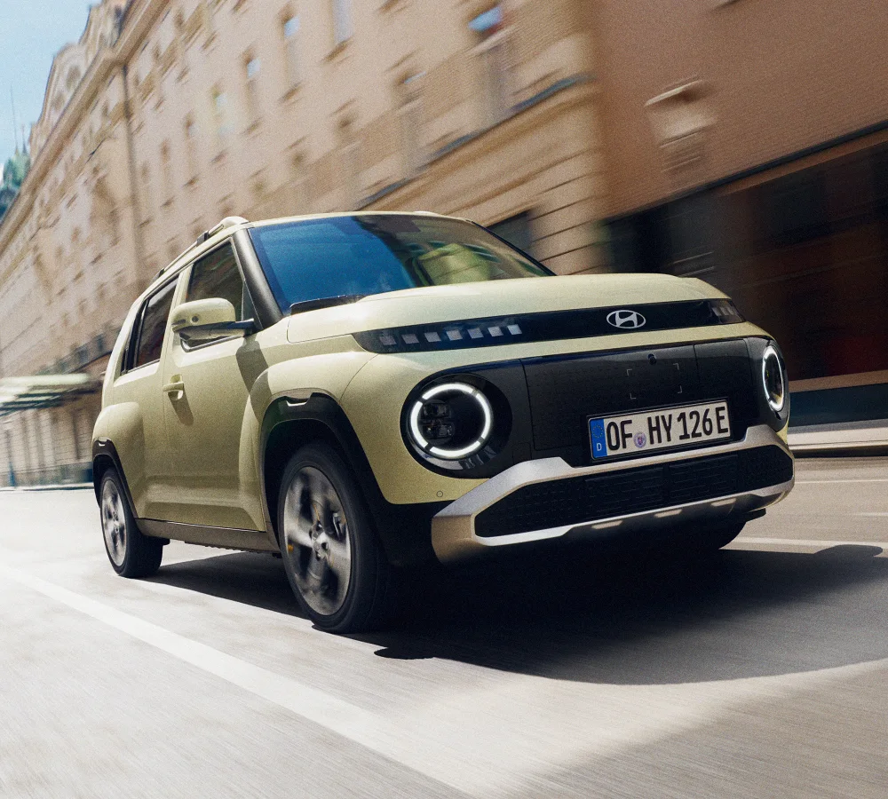 Der neue Hyundai INSTER. Klein aber ein Raumwunder!
